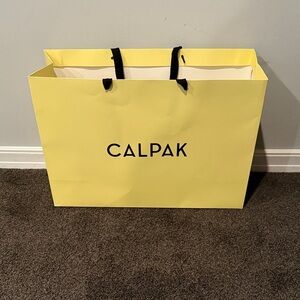 Calpak Lemon Yellow Tote Bag